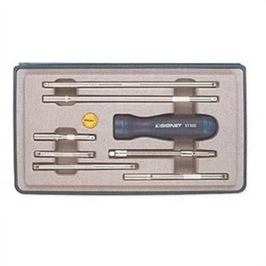 ידית מברג רצ'ט 8 יח' עם מברגים signet 21381