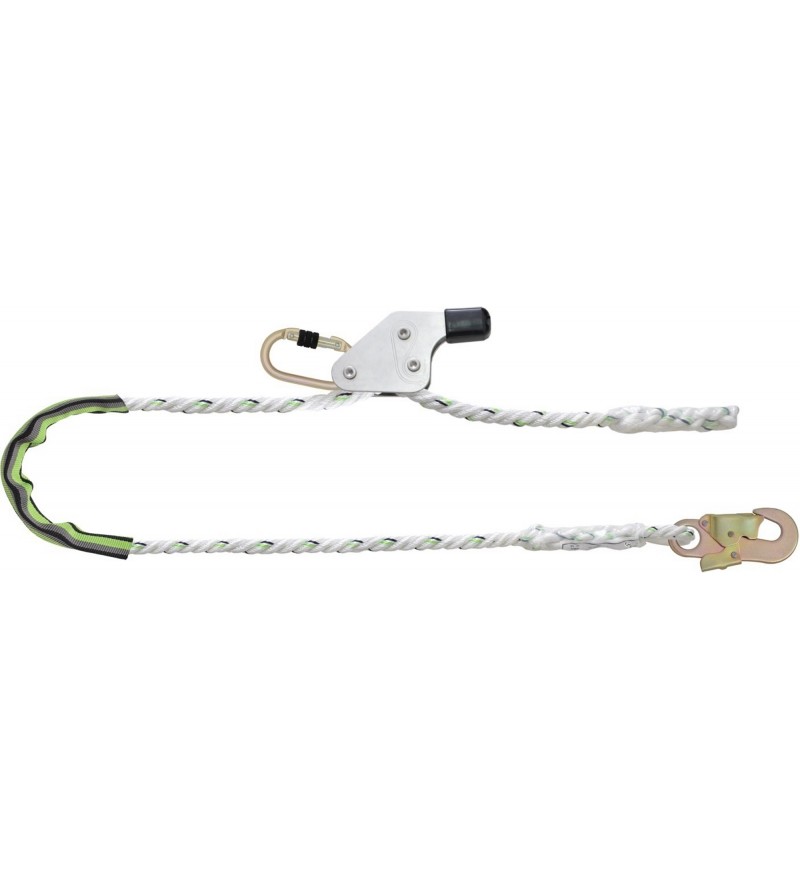 חבל מיקום ותמיכה אורך 2 מ' עם מנגנון כיוון מהיר WORKER 352K