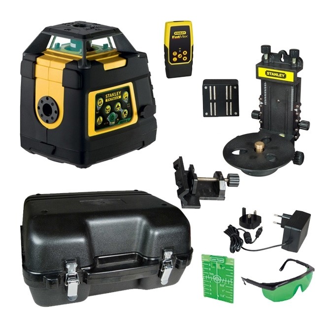 פלס לייזר 360 מעלות קרן ירוקה STANLEY HVPW-G 77441