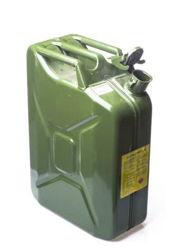 מיכל ג'ריקן מתכת 20 ליטר ROHER Roher ירוק