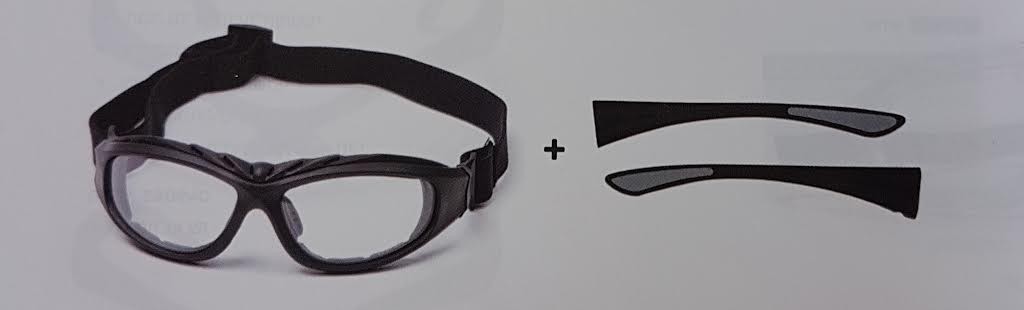 משקפי מגן +רצועה+ 2 ידיות 49077 SIGNET