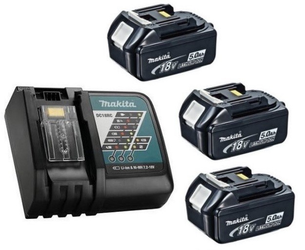 סט כלים נטענים 18V מקיטה DLX2166TX1 + DGA452Z makita