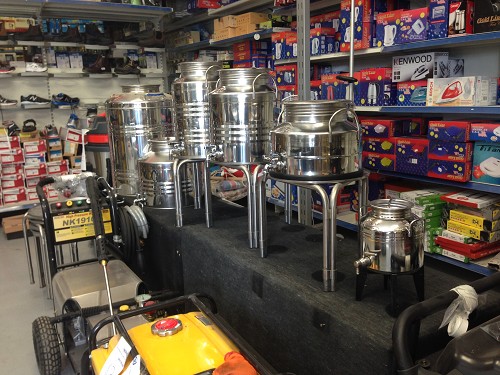 מיכל נירוסטה לשמן זית 100 ליטר