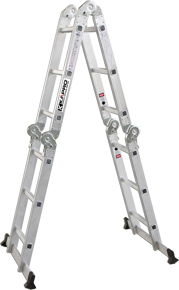 סולם מפרקים 3*4 אלומיניום תקן KAPRO קפרו