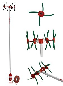 גנרטור למנערת זיתים מנייד ל-2 מוסקות ותאורה עד 1000W