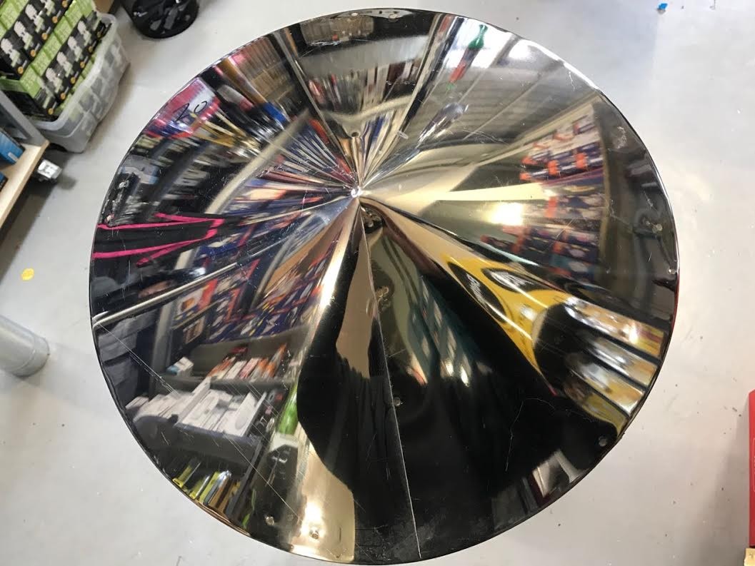 כובע סיני לארובה נירוסטה 