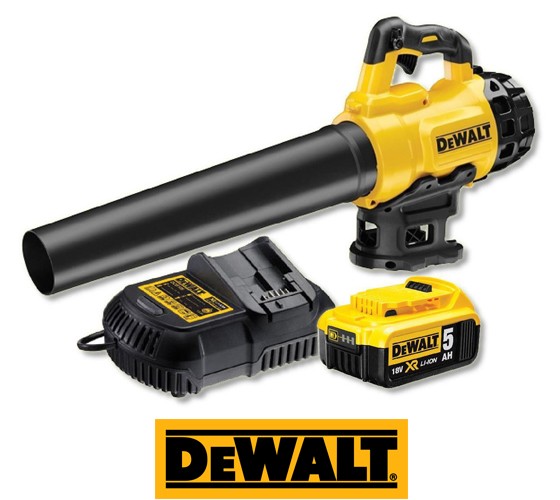 מפוח עלים נטען 5A 18V DEWALT DCM562P1