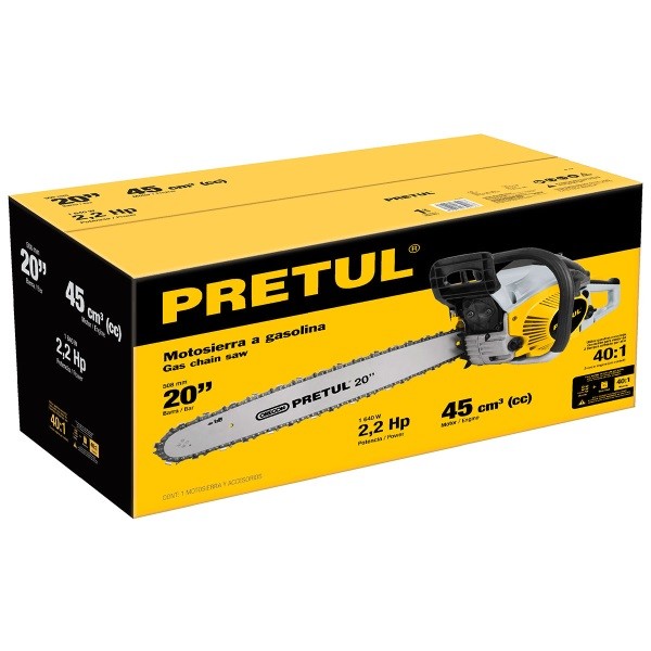 מסור שרשרת בנזין 20