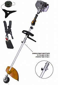 חרמש מנוע בנזין 25.4 סמק מבית HUNTER