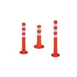 עמוד גמיש כתום 75 ס