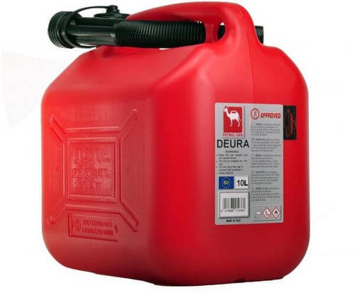 ג'ריקן מיכל דלק ומים פלסטיק 5 ליטר מיוצר באיטליה