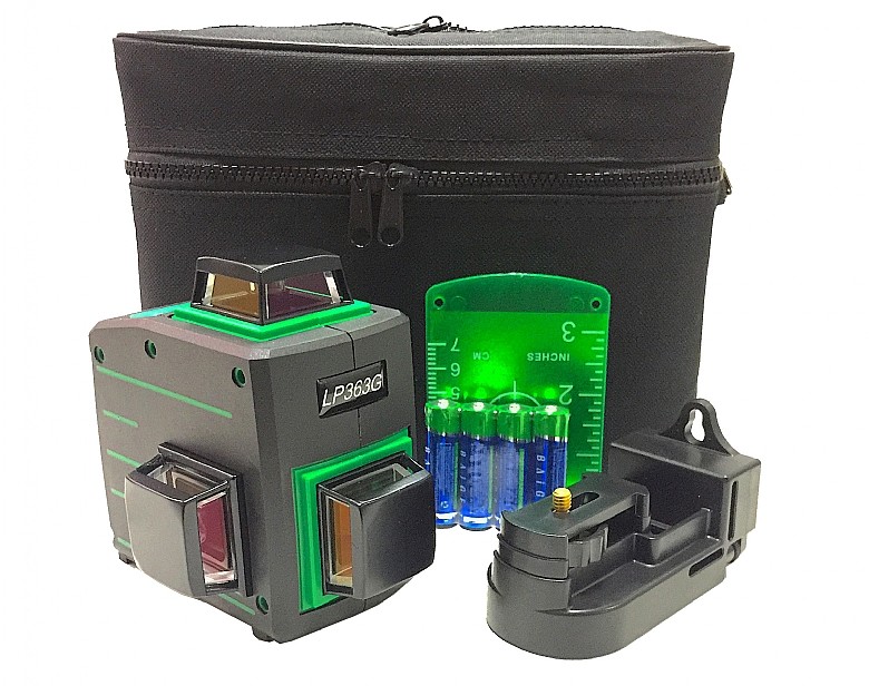 פלס לייזר היקפי 3 מעגלים LP363G קרן ירוקה שטל