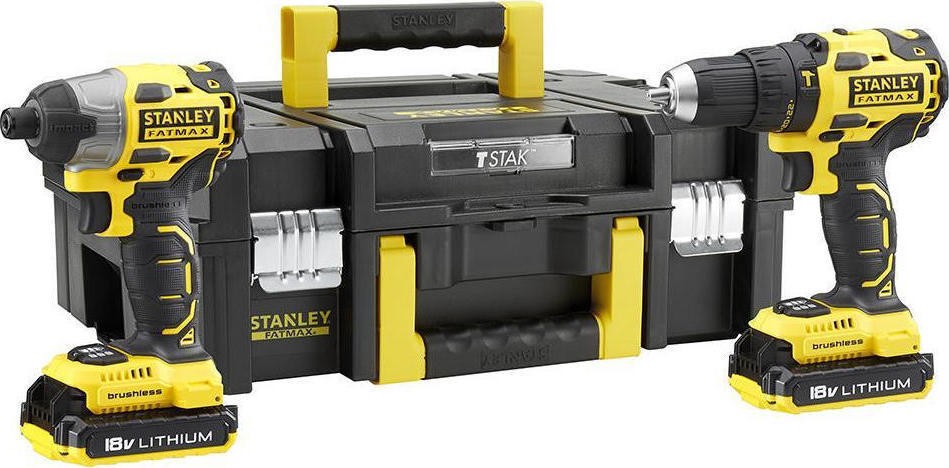 סט מברגות 18V בארגז TSTAK STANLEY FATMAX