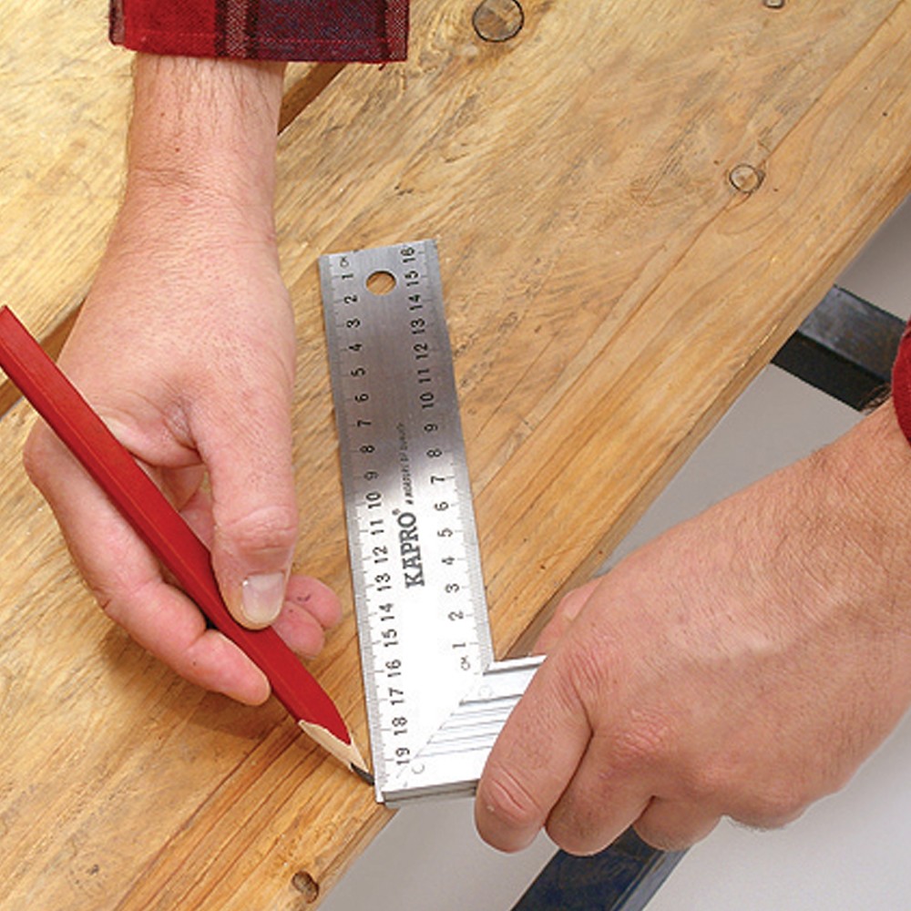 זווית נגרים 350 ממ אלומניום KAPRO קפרו