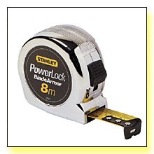 רולטקה מיקרו 8 מ' POWERLOCK STANLEY 33527