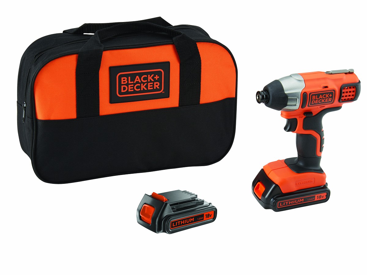 מברגה אימפקט 18V נטענת 1.5AH B-BDCIM18B