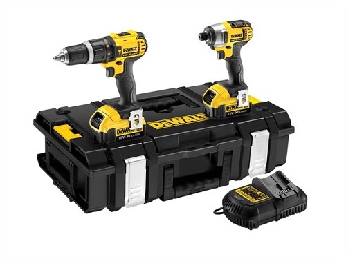 סט אימפקט + מברגהמקדחה 1.5AH DCK285C2 DEWALT
