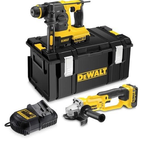 סט 2 כלים 18V נטענים DEWALT