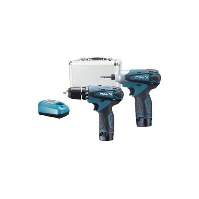 סט מברגה + אימפקט 10.8V LCT204 - MAKITA