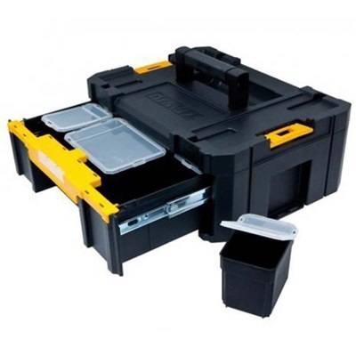 ארגז כלים מגירה+ 6 כוסות דגם D17803 מבית DEWALT