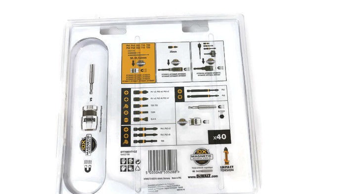סט ביטים 40 יחידות DEWALT