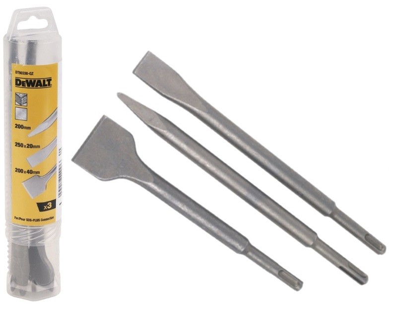 סט 3 איזמלי SDS PLUS