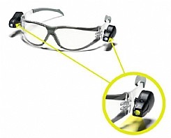 משקפי בטיחות +תאורת לד בצדי המשקף 49060 SIGNET