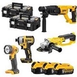 סט 4 כלים DEWALT 18V
