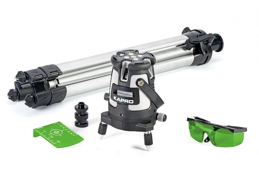 פלס לייזר GS875 פרולייזר  5 קווים ירוק