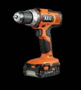 מברגה / מקדחה ליתיום AEG 18v