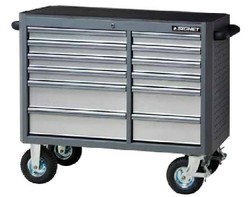 עגלת עבודה 12 מגירות- עגלת שירות signet 54085 H.D