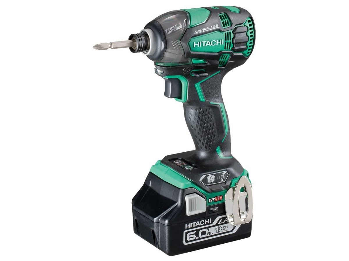 מברגת אימפקט 18V עם תקן IP56 לעמידות במים