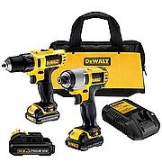 סט מברגות נטענות 10.8V DeWALT DCK211S23B