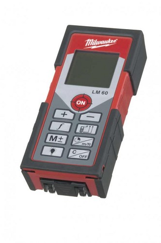מד טווח לייזר Milwaukee LM60