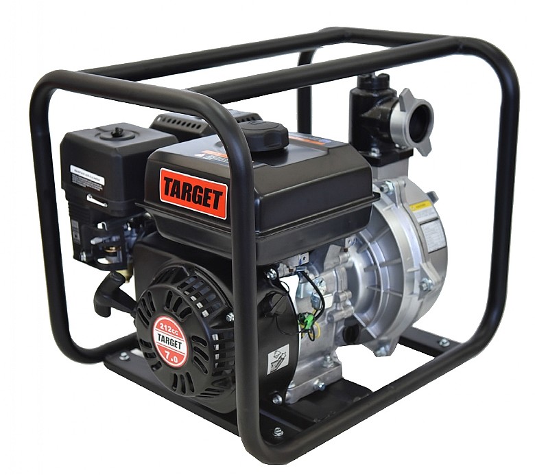 משאבת מים מנוע בנזין - מיוחדת לשאיבת מי ים