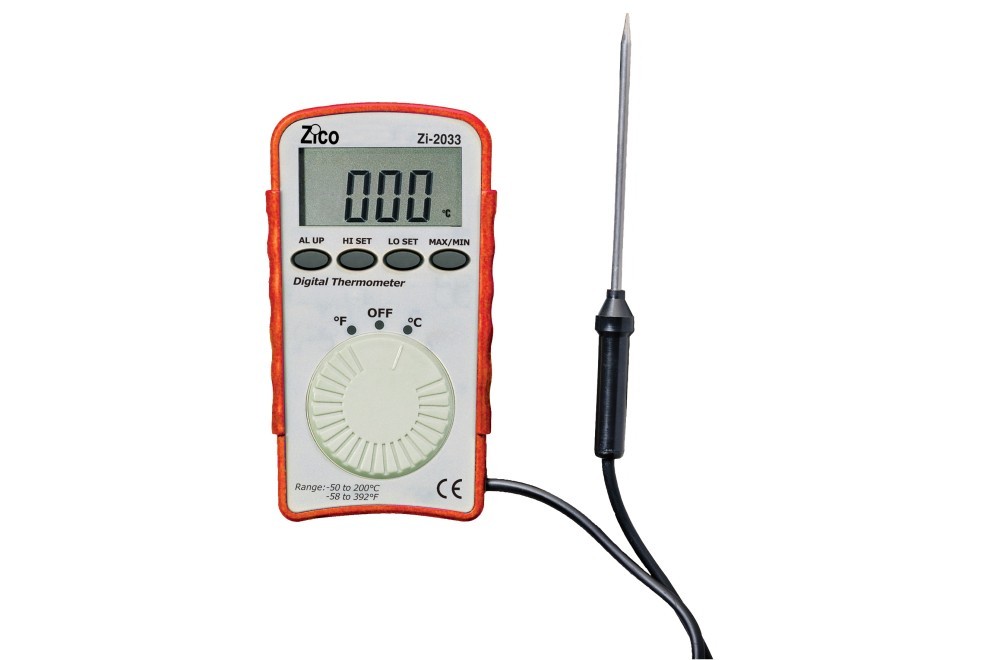 מד טמפרטורה כיס מקצועי