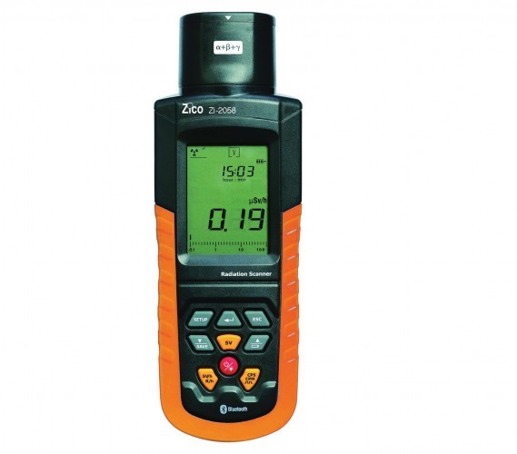 בודק / סורק קרינה גרעינית לגלאי a b y וגלי x