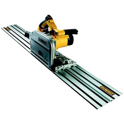 מסור עגול יורד DeWalt דגם DWS520KR כולל מסילה
