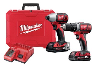 סט מברגות אימפקט + מברגה מקדחה BPP2D-402C MILWAUKEE