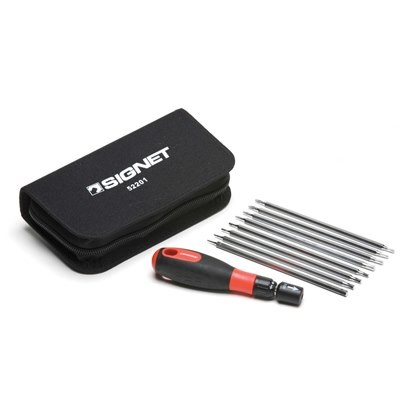 סט מברגים מיני+ ידית+ נעילה SIGNET 52201