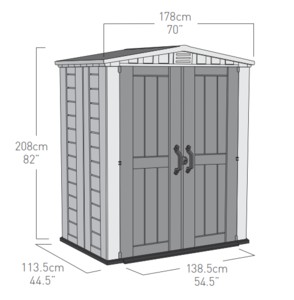 מחסן גינה פקטור 3*6 Factor