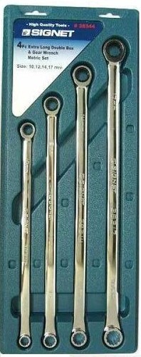 מפתחות רינג רצ'ט ארוך 4 יח' signet 38344