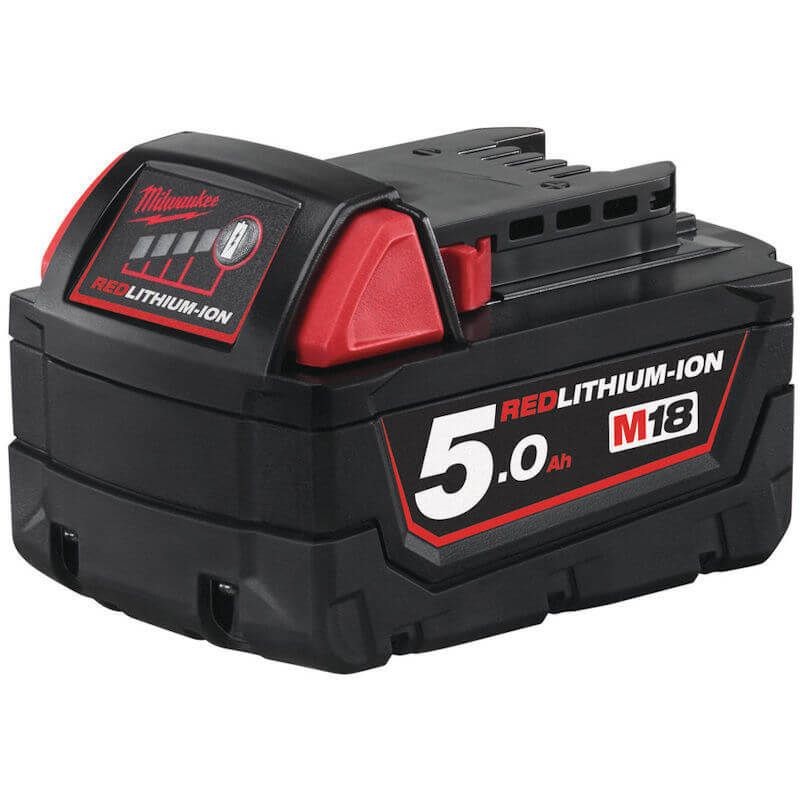 סוללה MILWAUKEE M18 B5 18V 5AH