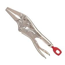 פלייר פטנט 4'' R לסתות ישרות אף ארוך milwaukee 48223504