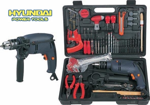 מקדחה רוטטת דגם HD1001 במזוודה HYUNDAI