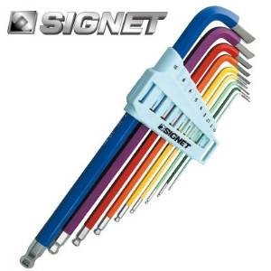 סט מפתח אלן כדורי צבעוני 35221 SIGNET