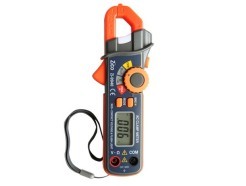 צבת מיני + רב מודד 200A AC/DC